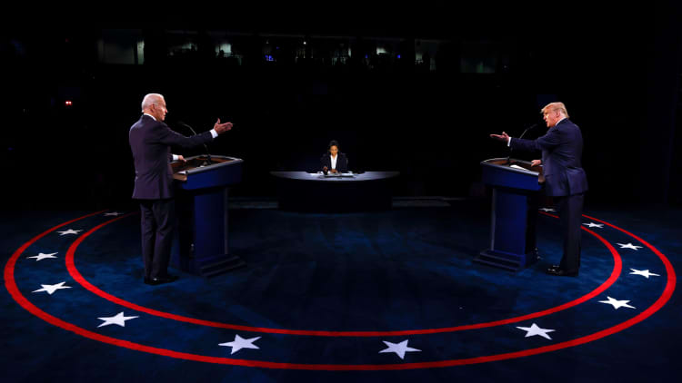 Pollster: Final presidential debate won't change the trajectory of the election