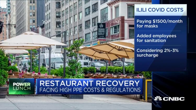 How high PPE costs and regulations are affecting the restaurant recovery
