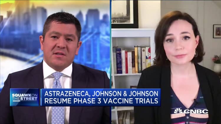 AstraZeneca and Johnson & Johnson resume Phase 3 vaccine trials