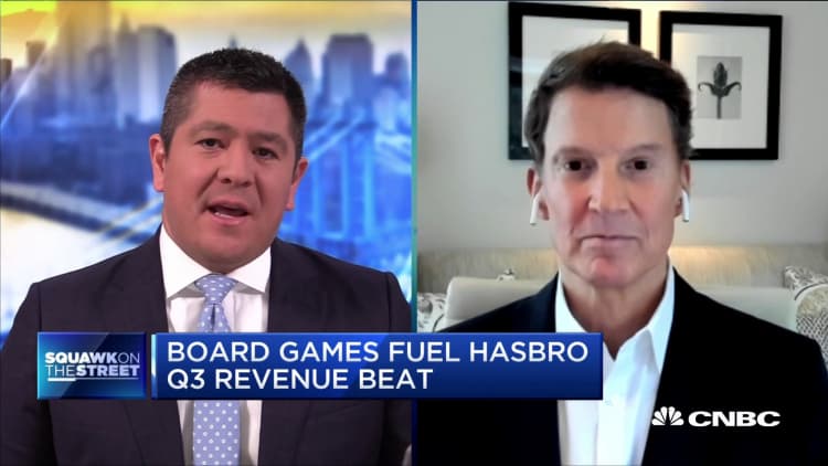 Hasbro CEO: Toys, gaming and digital business have grown during pandemic