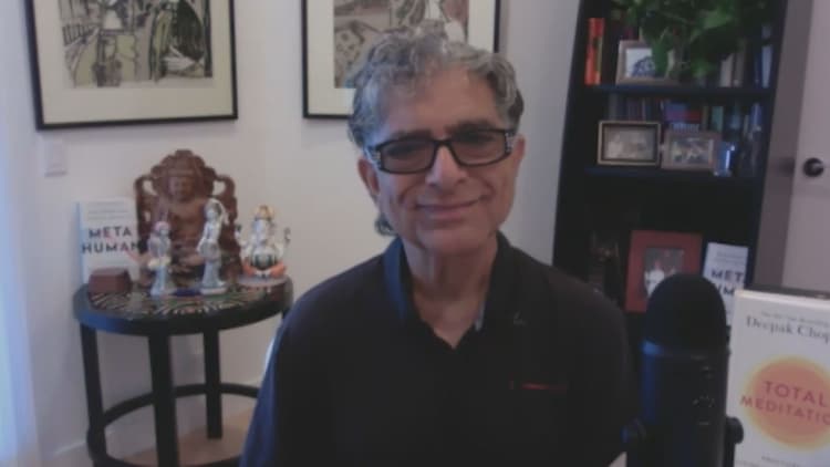 A guided meditation with best selling author Deepak Chopra
