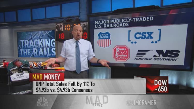 Jim Cramer: Union Pacific is in need of a 'new catalyst'