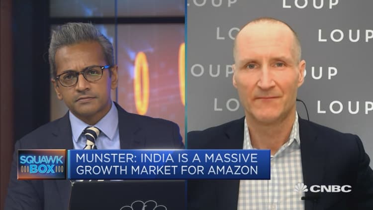 Amazon sees India expansion as a 'big opportunity,' says Loup Ventures' Gene Munster