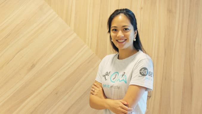 Francesca Chia, cofundadora y directora ejecutiva de la plataforma de trabajo bajo demanda de Malasia GoGet.