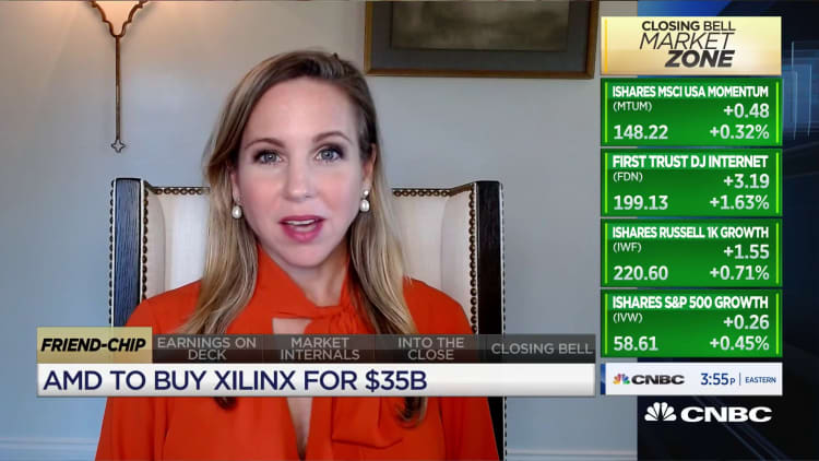 AMD buying Xilinx is 'transformational,' leads to next generation of 5G tech trends: Lindsey Bell