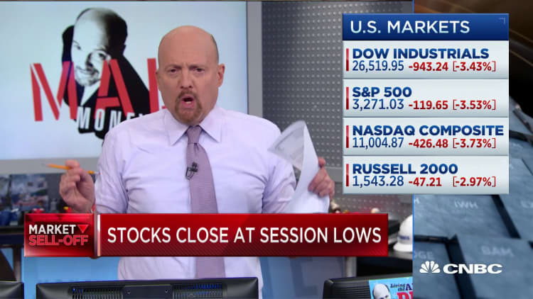'This is not a secular, systematic decline': Jim Cramer on the sell-off