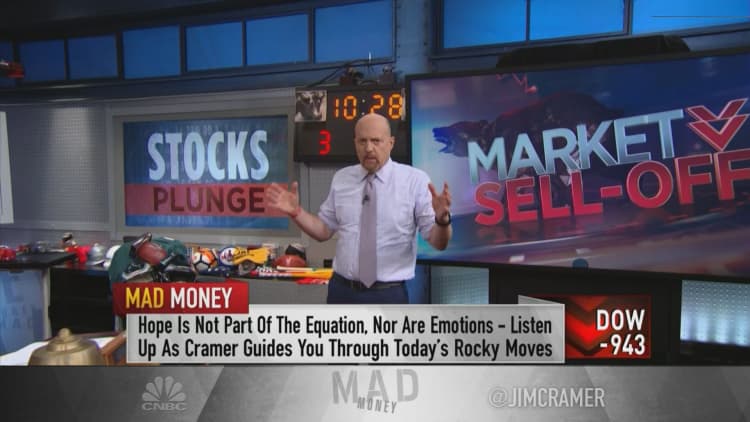 This is not a sell everything moment, Jim Cramer says