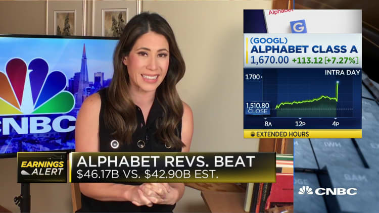 Alphabet reports better than expected Q3 with strong YouTube and cloud numbers
