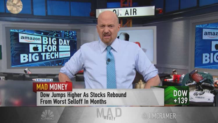 Jim Cramer rejects notion Big Tech stocks are 'ridiculously expensive'