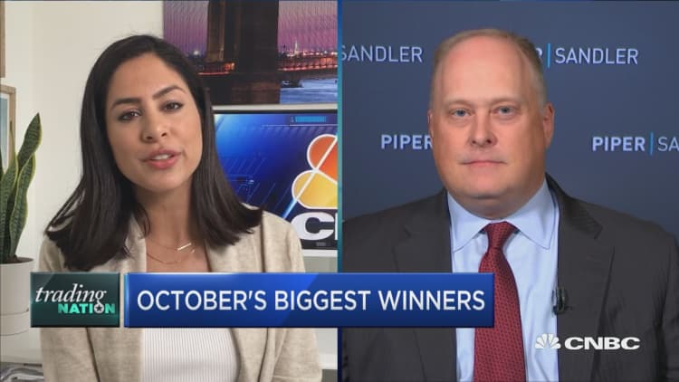 Trading Nation: Here are the biggest stock winners of October