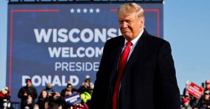 Trump sues to reverse Biden's Wisconsin win