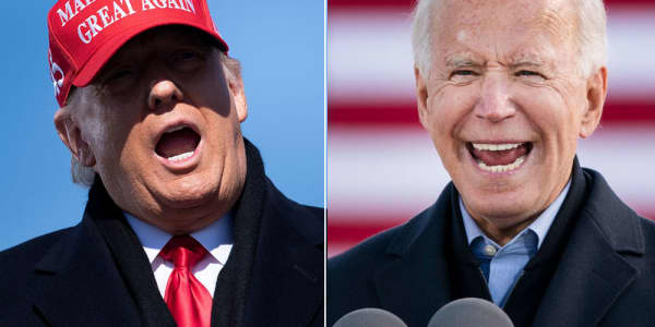 Majority of Americans don't want Biden or Trump to run again in 2024, CNBC survey shows