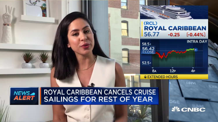 Royal Caribbean cancels cruise sailings for the rest of the year after CDC imposes strict rules