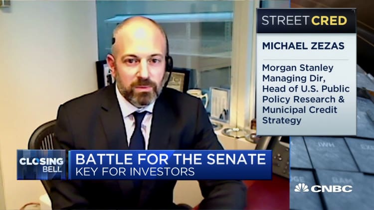 If the Democrats don't win the Senate, there may not be a second fiscal stimulus: Morgan Stanley's Zezas