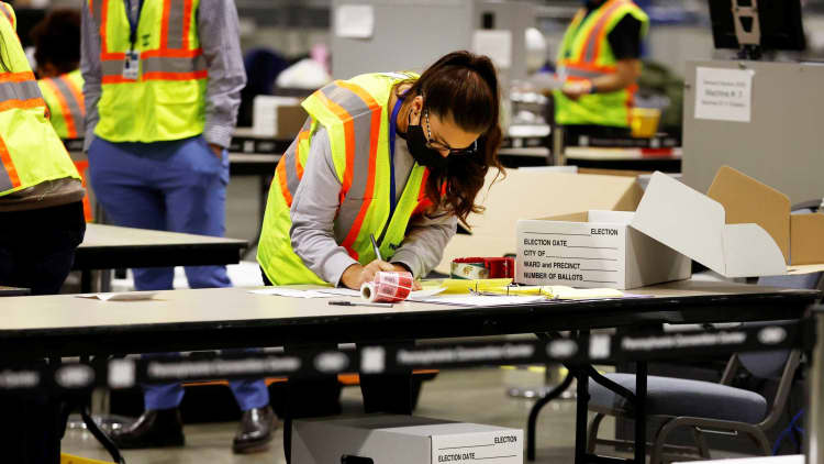 Here's how ballot counting works in Michigan, Pennsylvania and Wisconsin