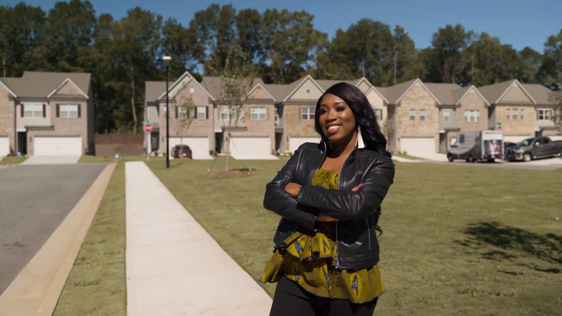Krystal Anyang-Kusi bought and built her first home in Lawrenceville, Georgia.