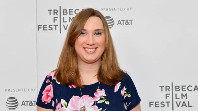 Sarah McBride attends the "For They Know Not What They Do" - 2019 Tribeca Film Festival at Village East Cinema on April 25, 2019 in New York City.