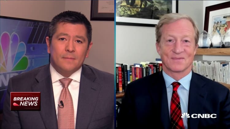 Billionaire Tom Steyer on the 2020 election and the race to clean energy