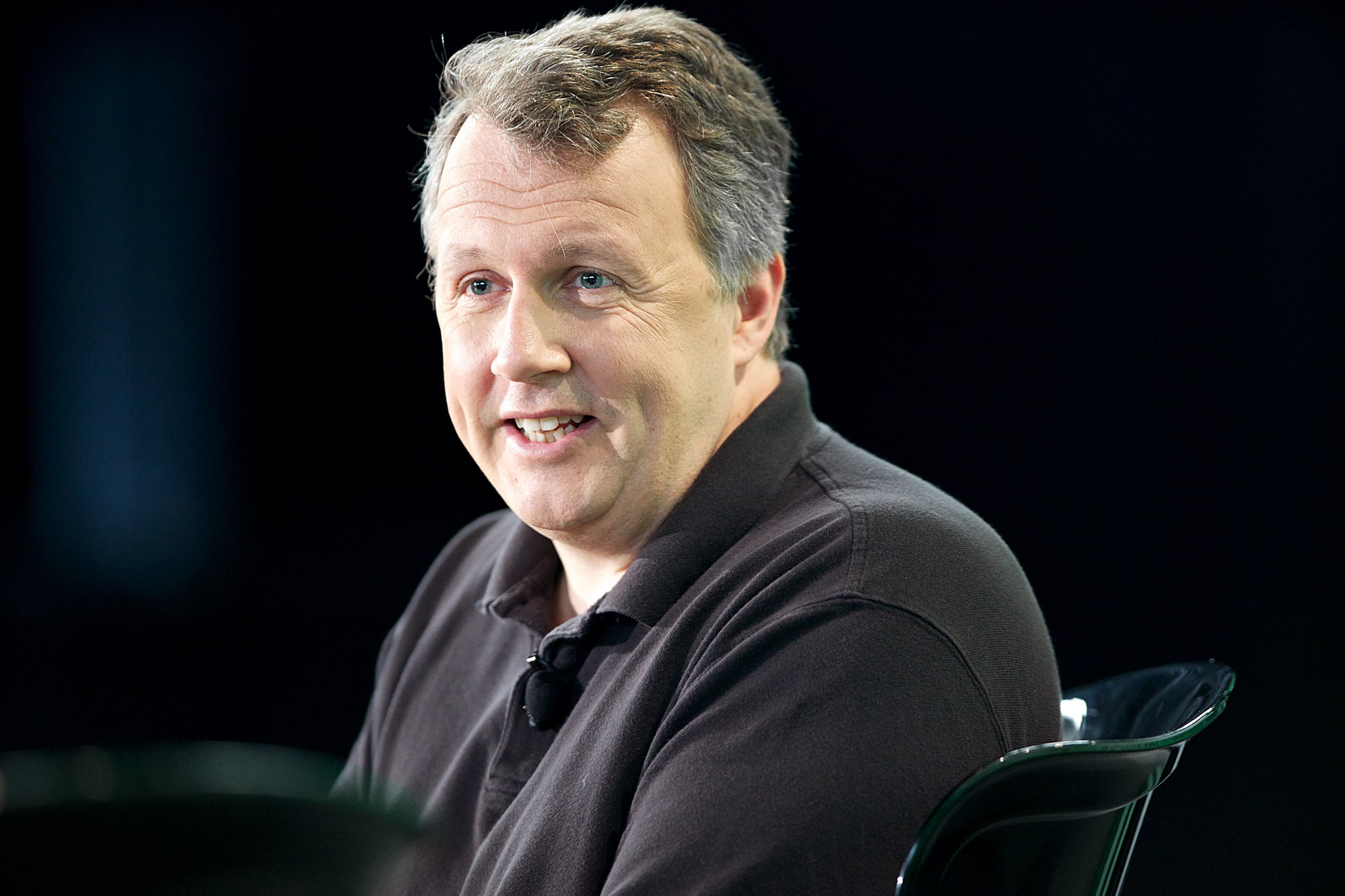 A photo of Paul Graham made by Guy Calaf / Bloomberg