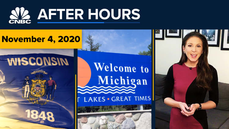 Trump contests results with lawsuits and recounts as Michigan, Wisconsin vote Biden: CNBC After Hours