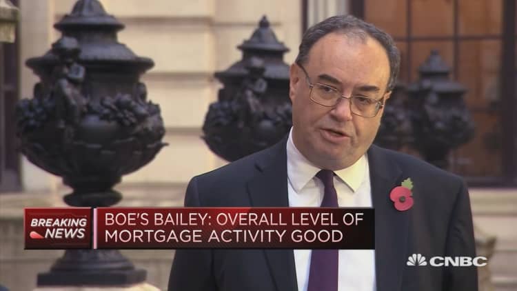 'The recovery has been very uneven,' Bank of England chief says