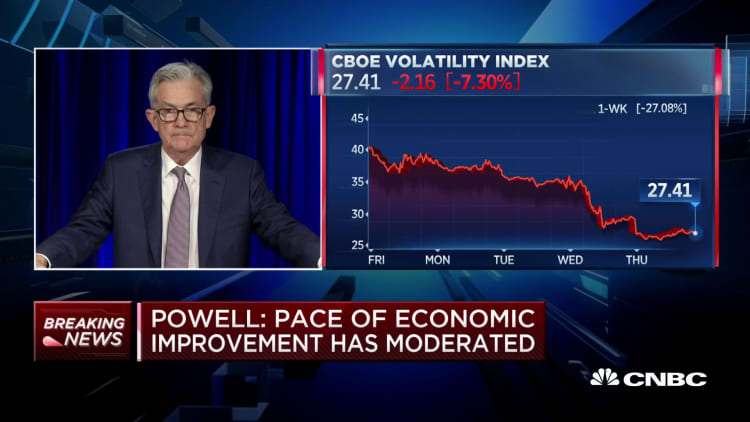 Pace of improvement will moderate as more people return to work: Jerome Powell