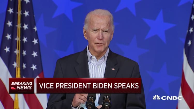 Democratic presidential nominee Joe Biden: Each ballot must be counted