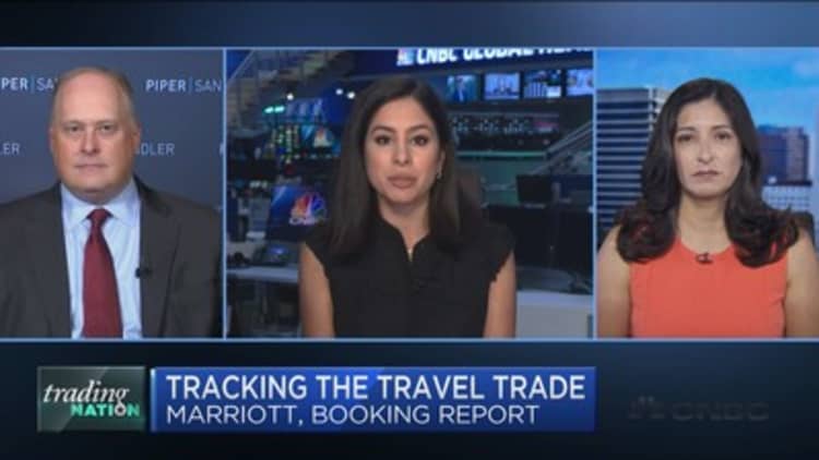 Marriott, Booking Holdings climb after earnings — What to do with the travel trade now