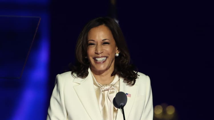 Kamala Harris makes history as the first woman, person of color elected vice president