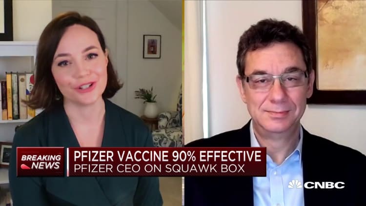 Pfizer, BioNTech say Covid vaccine is more than 90% effective—‘great day for science and humanity’