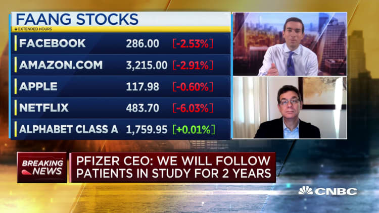 Pfizer CEO says he wants to be among the first to take coronavirus vaccine to allay concerns