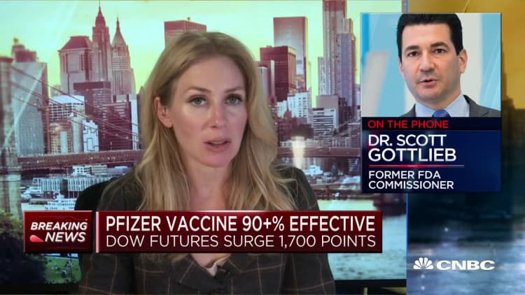 Pfizer board member Scott Gottlieb: States will manage distribution of coronavirus vaccine