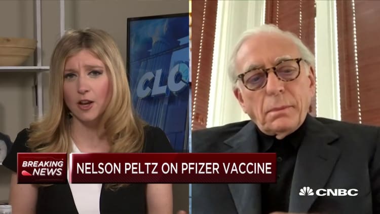 Pfizer vaccine is going to be great for the U.S. economy: Trian Partners CEO Nelson Peltz