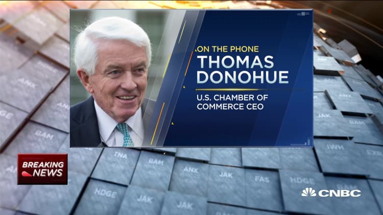 The sooner the stimulus is done, the better for the beneficiaries and economy: U.S. Chamber of Commerce CEO