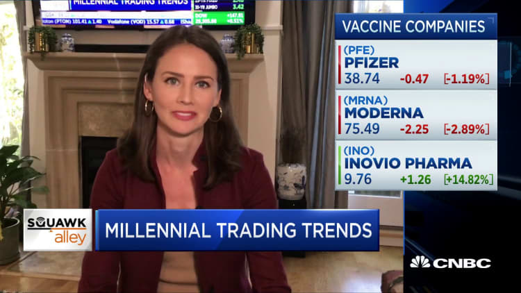 Here's how millennials traded stocks on the Pfizer news