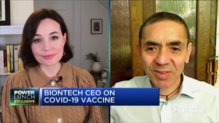 BioNTech CEO on vaccine progress with Pfizer