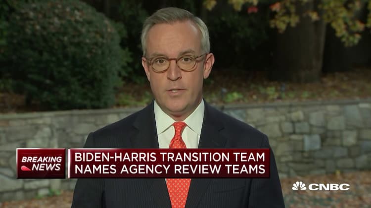 Biden-Harris will go forth with its transition, names agency review teams