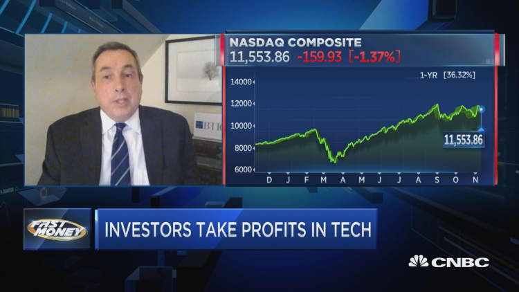 Great rotation out of tech spells trouble for the Nasdaq: BTIG's Julian Emanuel
