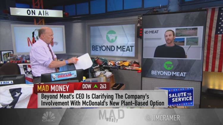Beyond Meat CEO speaks out on McDonald's McPlant line supplier mystery