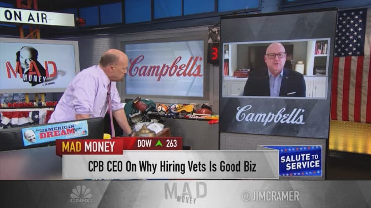 Campbell Soup CEO on the company's efforts to hire military veterans