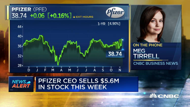 Pfizer CEO sold $5.6 million stock in pre-planned sale on day of vaccine news release