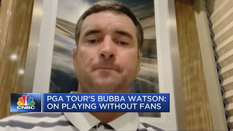 Pro golfer Bubba Wallace on golf, mental health and 2020