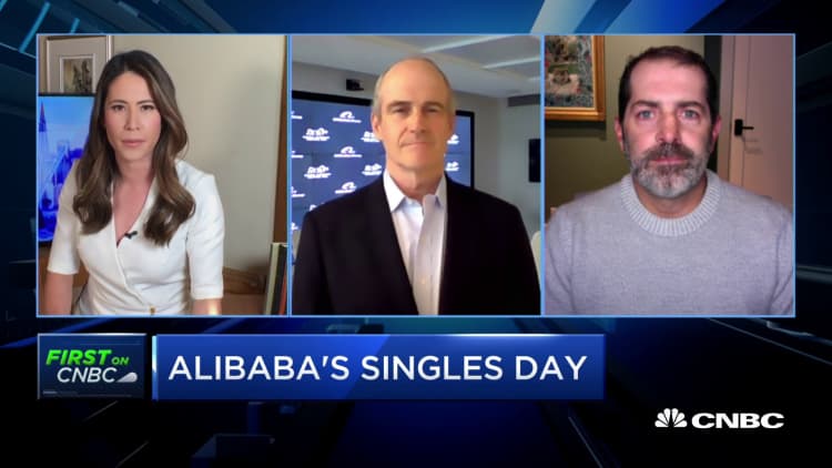 Alibaba president Michael Evans on the success of Singles Day