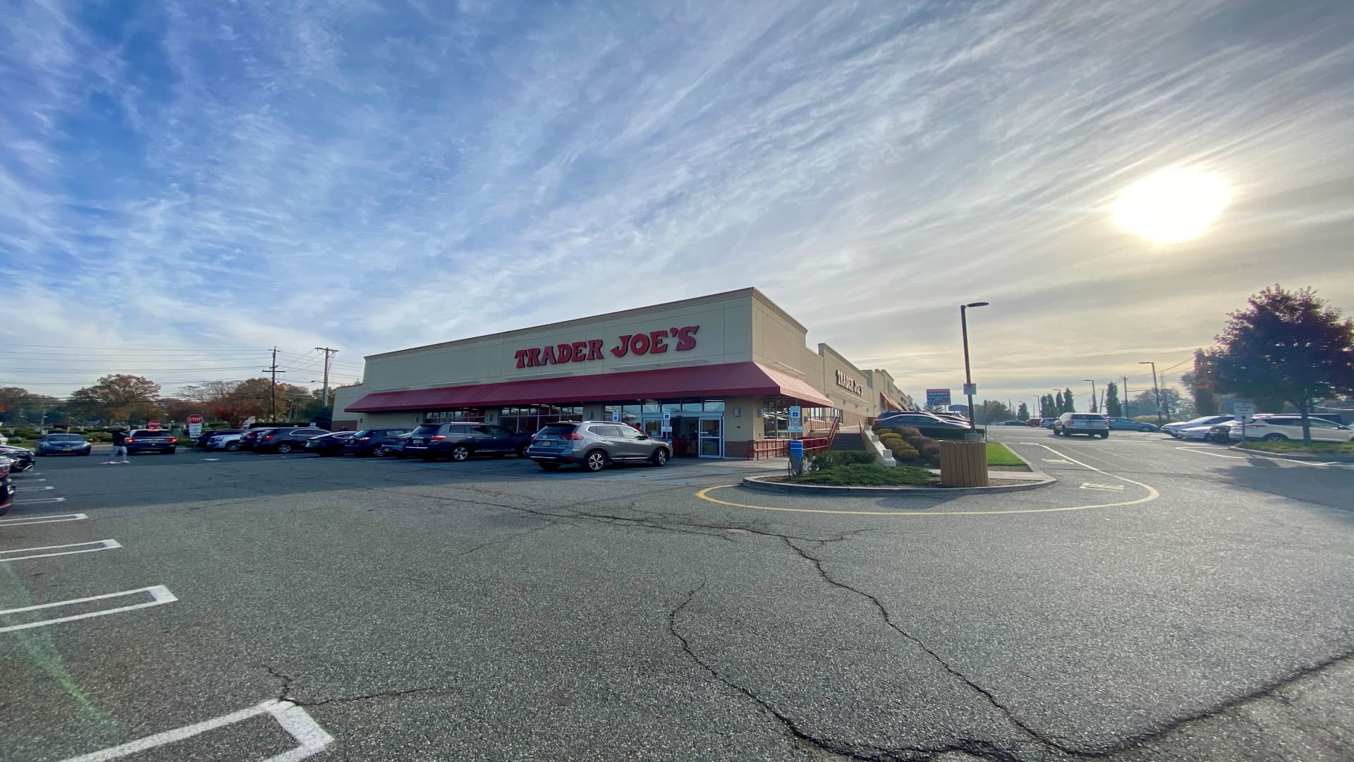 A quiet morning at Trader Joe's located in Clifton, New Jersey.
