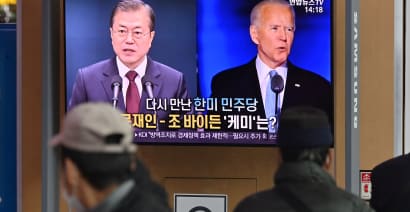 South Korea's Moon, Biden reaffirm commitment to alliance, peaceful peninsula 