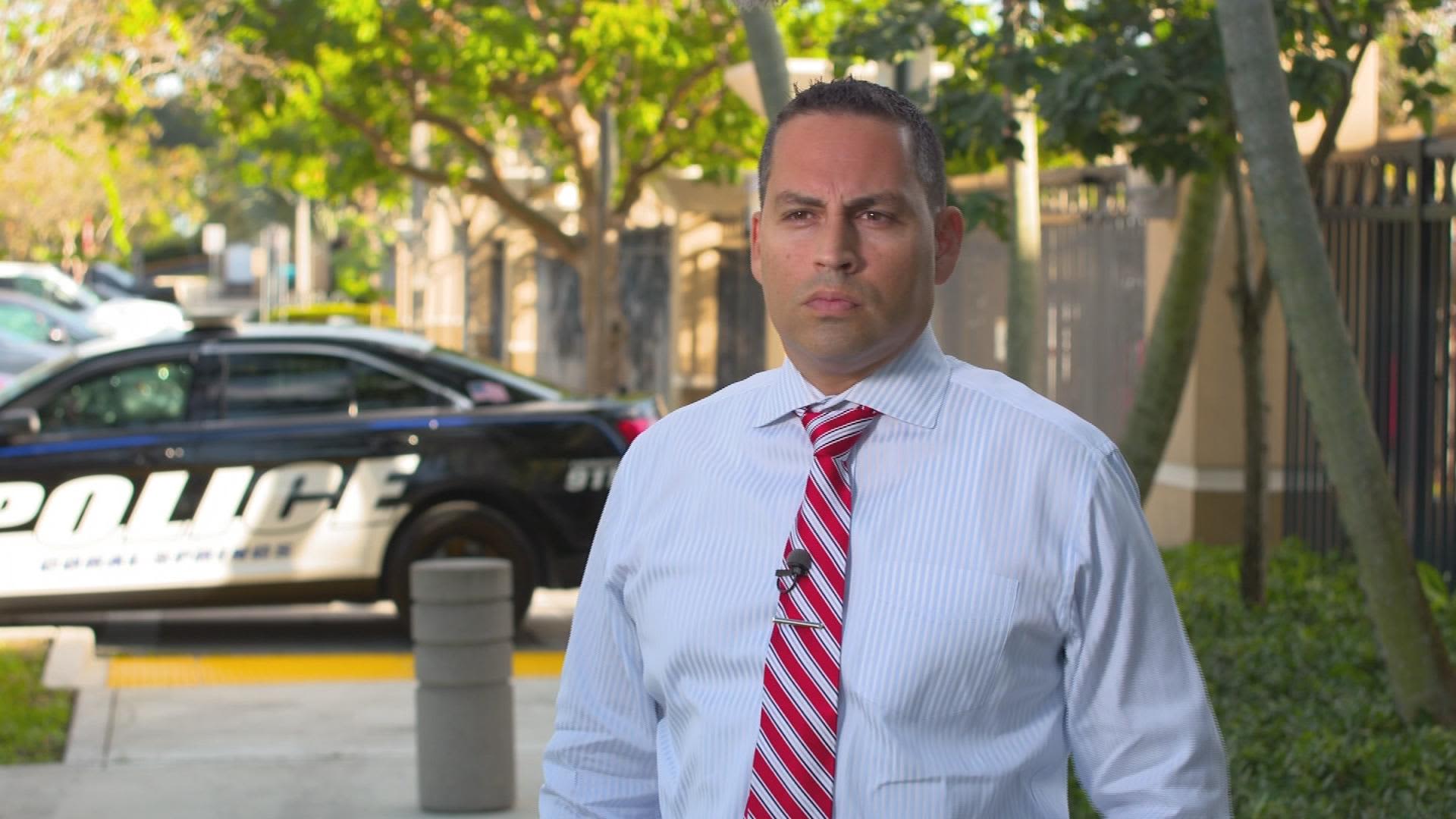 Det. Ricardo Peña of the Coral Springs, Florida Police Department.