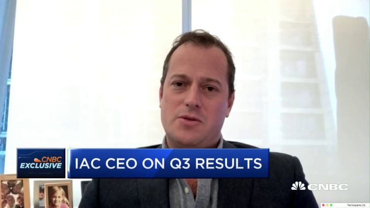 IAC CEO on the Covid impact, the company's Q3 earnings and investing with MGM resorts