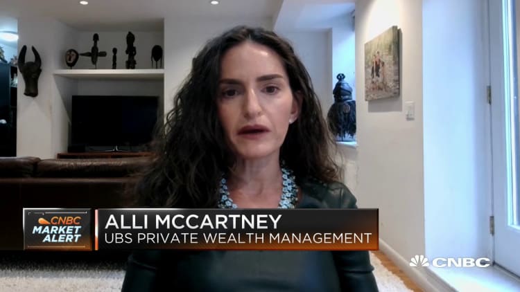 Expect market volatility in the coming weeks, says UBS' Alli McCartney