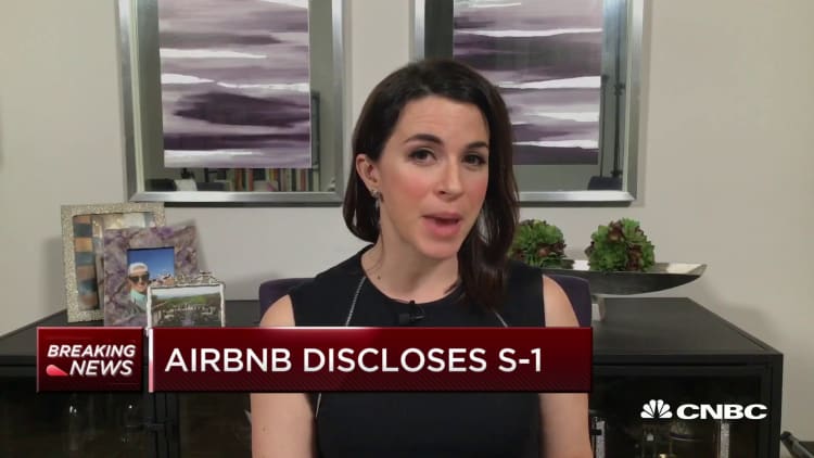 Airbnb files for IPO, revenue-year-to-date 32% lower in first three quarters