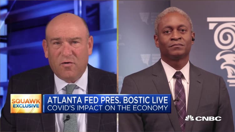 Atlanta Fed President Raphael Bostic on what October retail sales data says about recovery